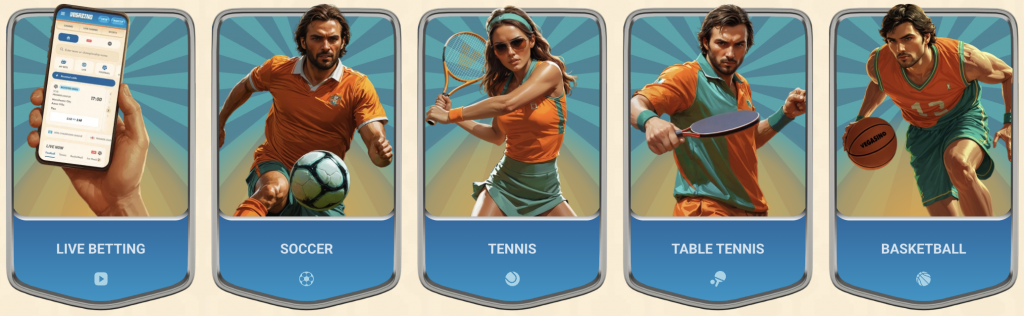 Join the Fun with Vegasino Sportsbook